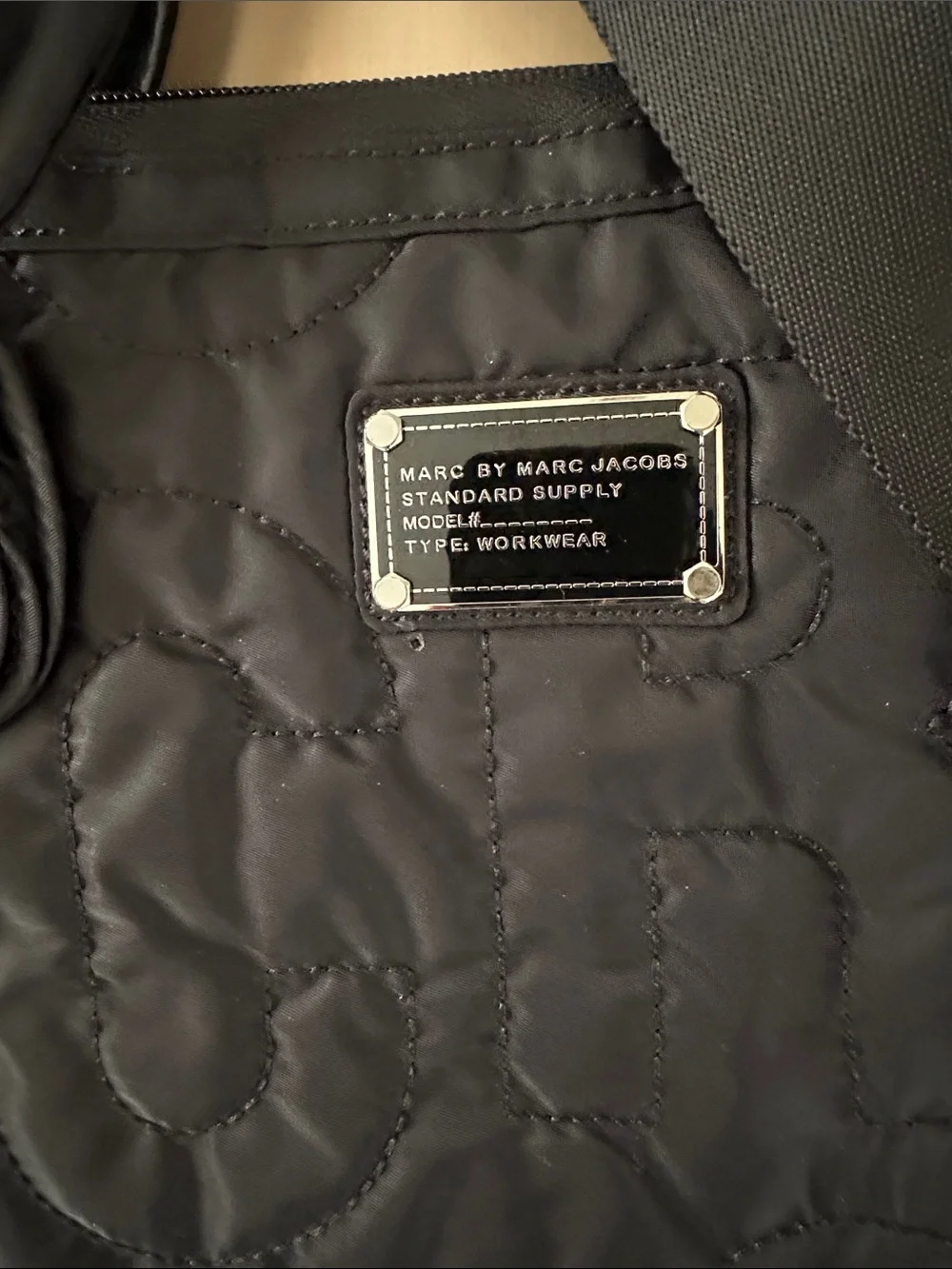 Marc by Marc Jacobs Quilted Black laptop bag
